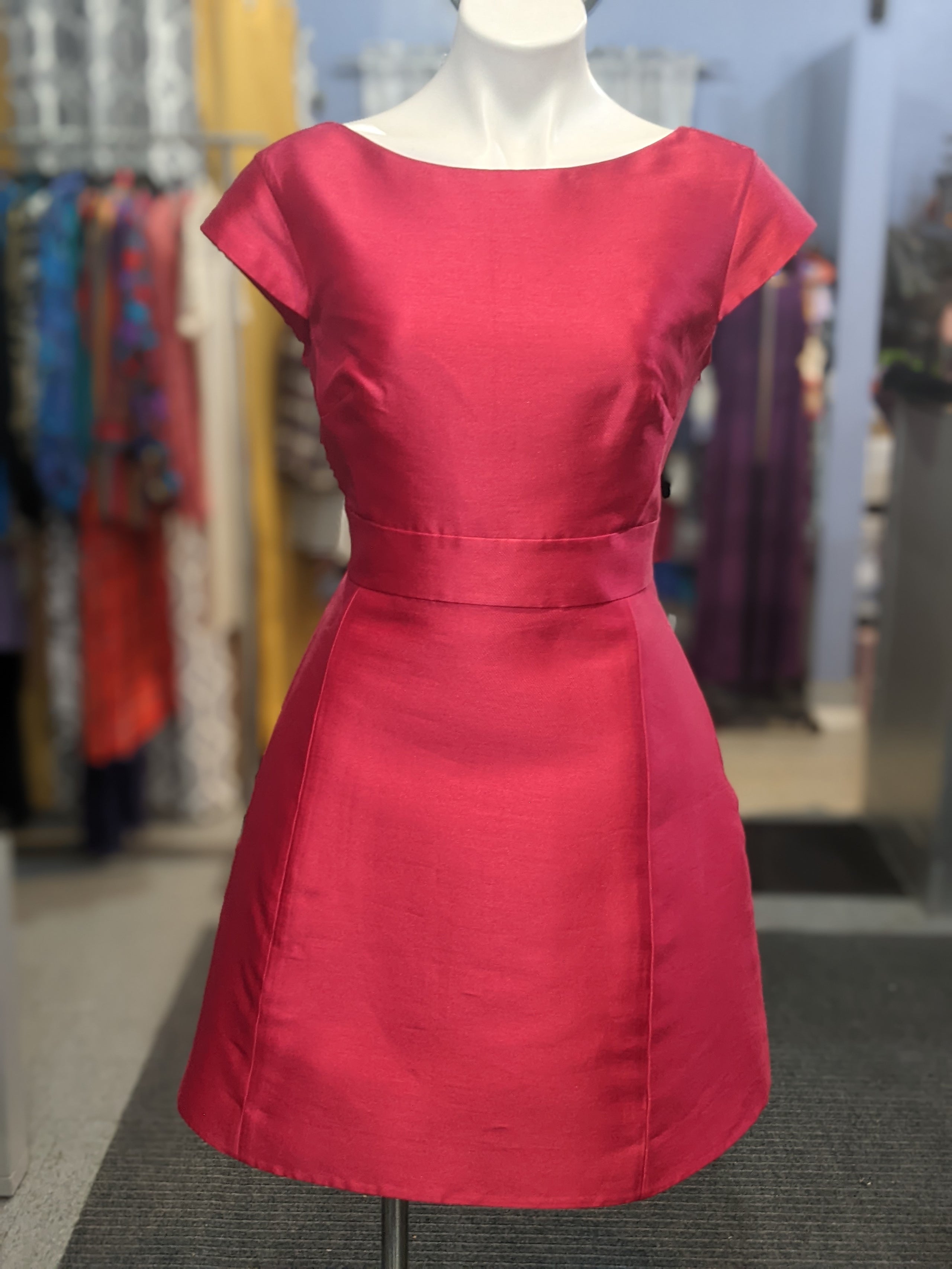 Kate Spade Backless Pink Dress Sz. 12 (Fits 4/6)
